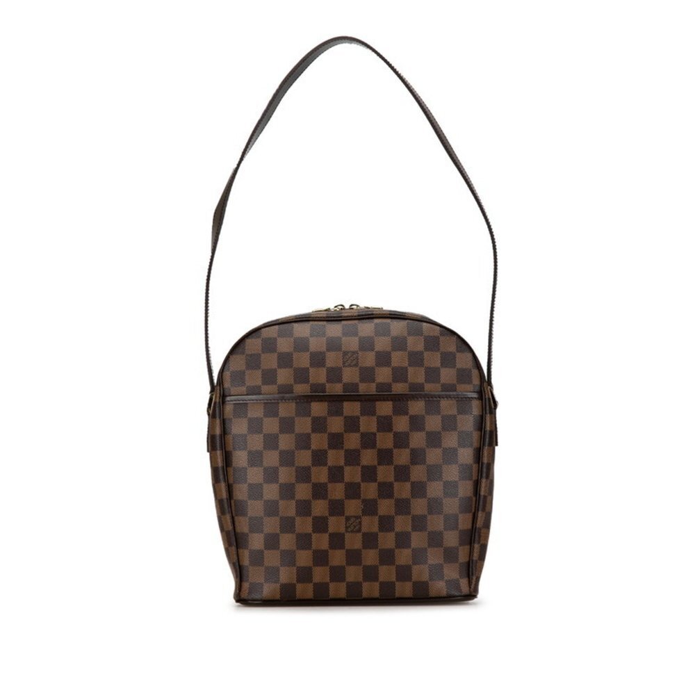 LOUIS VUITTON Brown Damier Leather Shoulder Bag